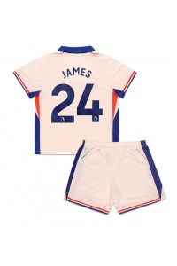 Chelsea Reece James #24 Babytruitje Uit tenue Kind 2024-25 Korte Mouw (+ Korte broeken)